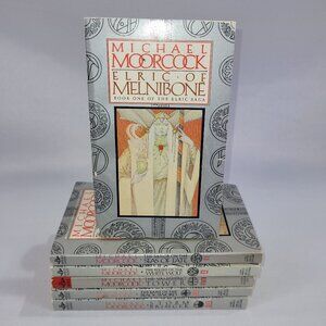 Michael Moorcock Elric Books 1-6 Set Berkley 70s 80s Fantasy Book Series